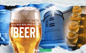 “Địa điểm” mới lưu trữ khí nhà kính: Beer!