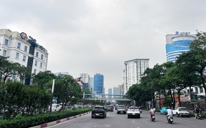 Cuối tuần âm u, mưa dông rải rác ở miền Bắc 