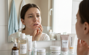 Chăm sóc làn da quá mức khiến da nổi mẩn đỏ quanh miệng