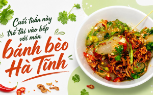 Cuối tuần này trổ tài vào bếp với món 'bánh bèo Hà Tĩnh'