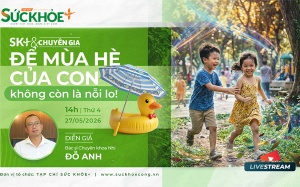 Làm thế nào để con có mùa Hè khỏe mạnh?