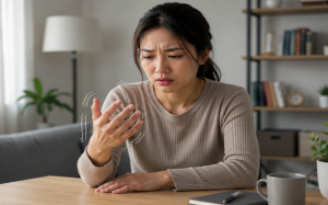 Vì sao càng căng thẳng, tay càng dễ run?