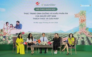 Chăm sóc sức khỏe chủ động bắt đầu từ dinh dưỡng 