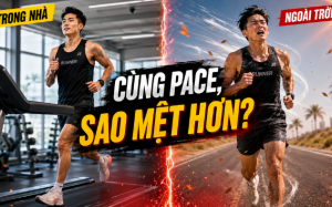 3 yếu tố khiến chạy ngoài trời “khó nhằn” hơn so với chạy trên máy