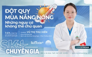 Tại sao không thể chủ quan với nguy cơ đột quỵ trong mùa nóng?