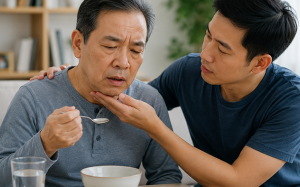 Khó nuốt, chảy nước dãi do Parkinson có cải thiện được không?