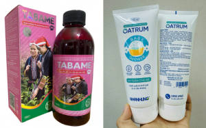Hai lô sản phẩm tắm gội Oatrum và Tabame Pro bị thu hồi trên toàn quốc