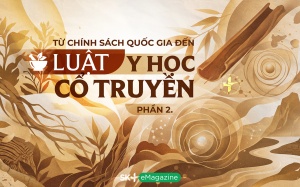 Từ chính sách quốc gia đến Luật Y học cổ truyền