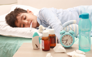 3 việc giúp trẻ sốt siêu vi nhanh hồi phục