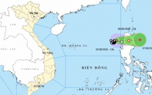 Bắc Bộ mưa to, bão số 3 hình thành trên Biển Đông
