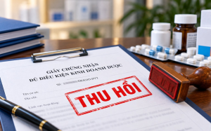 Thu hồi giấy phép kinh doanh dược của Công ty CP Eplus Research
