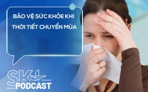 Podcast: Làm thế nào để bảo vệ sức khỏe khi thời tiết chuyển mùa?