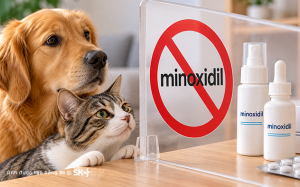 Cảnh báo nguy cơ ngộ độc ở chó, mèo khi tiếp xúc với minoxidil