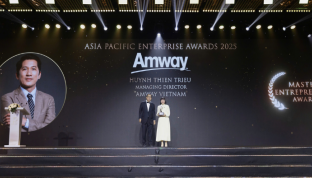 Tổng Giám đốc Amway Việt Nam: Doanh nhân Xuất sắc Châu Á 2025
