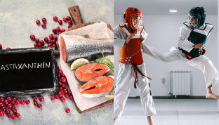 Astaxanthin giúp vận động viên Taekwondo thi đấu tốt hơn