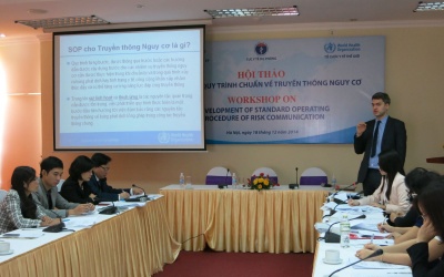 Y tế Việt Nam sắp có quy chuẩn về truyền thông nguy cơ