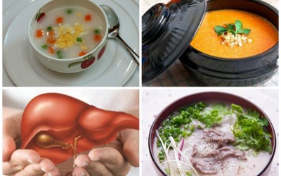 Những món cháo cực tốt cho gan