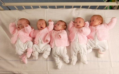 Kỳ diệu ca sinh 5 sống khỏe mạnh sau 8 năm