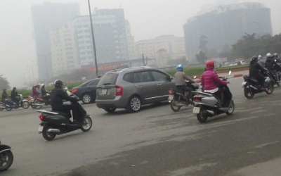 Thời tiết 22/1: Mưa phùn, sương mù bao trùm Bắc Bộ