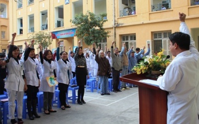 5 phút để bệnh viện Xanh - Sạch - Đẹp