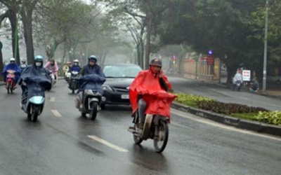 Thời tiết 4/2: Không khí lạnh tăng cường, Bắc Bộ mưa rét