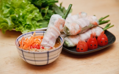 Đổi vị với các món cuốn dễ làm