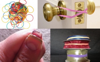 Mẹo vặt với những chiếc dây chun