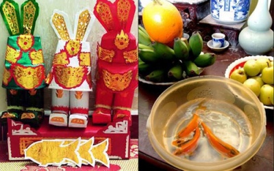 Vì sao ông Công, ông Táo cưỡi cá chép về trời?