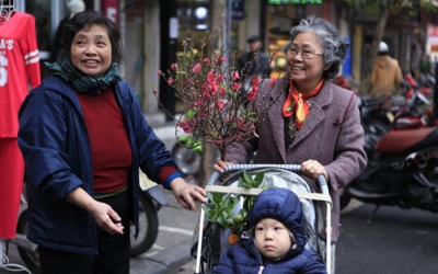 Thời tiết thuận lợi cho người dân xem pháo hoa