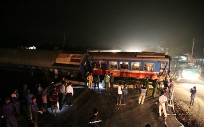 Khẩn trương khắc phục hậu quả vụ tai nạn đường sắt tại Quảng Trị