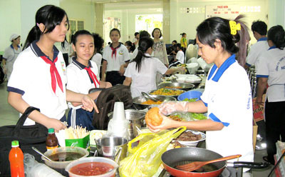 Siết chặt ATTP tại các cơ sở giáo dục