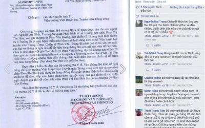 Bộ trưởng Bộ Y tế giúp con của chiến sỹ Trường Sa nhờ Facebook