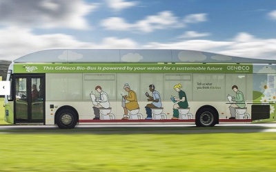 Khai trương tuyến bus sinh học đầu tiên ở Anh