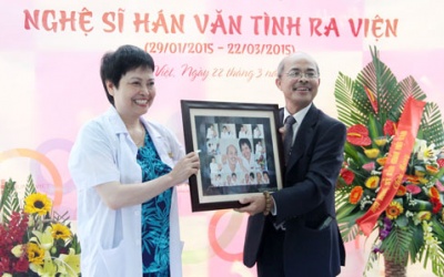 Nghệ sỹ Hán Văn Tình đã được xuất viện