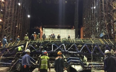 Vụ sập giàn giáo ở Hà Tĩnh: 13 người chết, 28 người bị thương