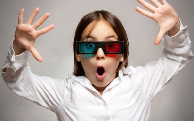 Trẻ nhỏ xem phim 3D có hại mắt không?