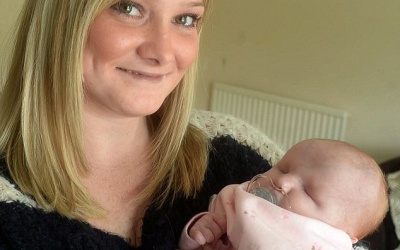 Trường hợp hy hữu: Bé gái sinh ra không có mắt