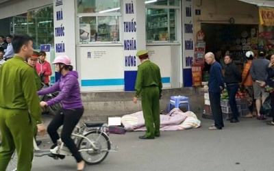 Cụ ông đột tử khi đang đi tập thể dục