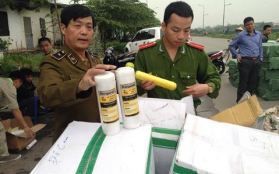 Phát hiện hàng nghìn lõi lọc nước Kangaroo giả