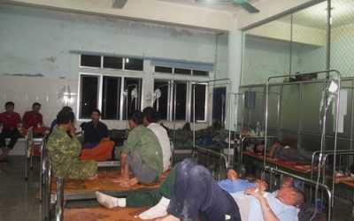 23 công nhân Formosa nhập viện vì ngộ độc thực phẩm