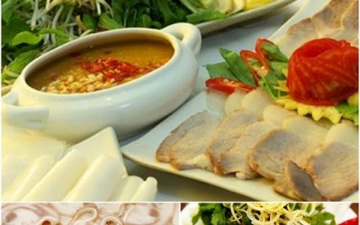 'Ngon Ngon' bánh tráng cuốn thịt heo