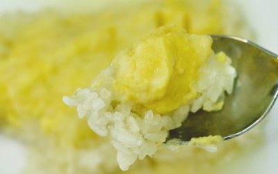 Xôi sầu riêng thơm dẻo phố Quang Trung