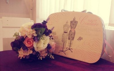 Sắc tím lãng mạn ở Marry You Coffee