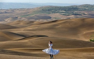 Lắng nghe “cát ca” trên sa mạc Xiangshawan