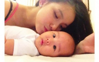 HH Thùy Lâm: 'Cảm giác đó thật tuyệt và chỉ có người làm mẹ mới hiểu'.