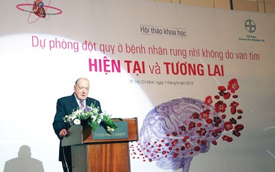 50% bệnh nhân đột quỵ do rung nhĩ có thể chết