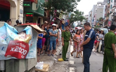 Lại phát hiện thi thể trẻ sơ sinh trong thùng rác