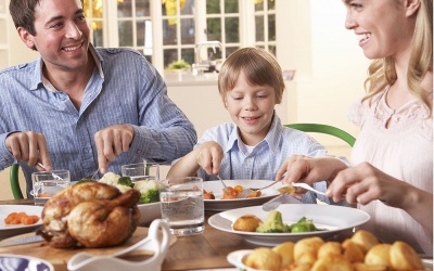 Ích lợi từ 'bữa tối lành mạnh'