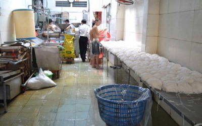 Tiếp tục phát hiện bún có chất Tinopal tại 3 tỉnh