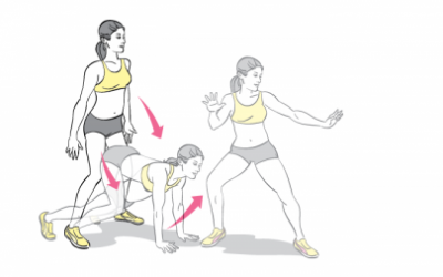 Tập 'lướt ván' trên bờ